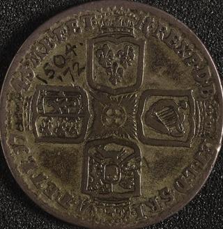 Shilling coin of George II