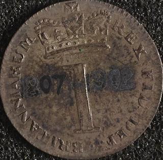 Penny (Maundy Money) of George III Coin