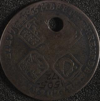 Shilling coin of George II
