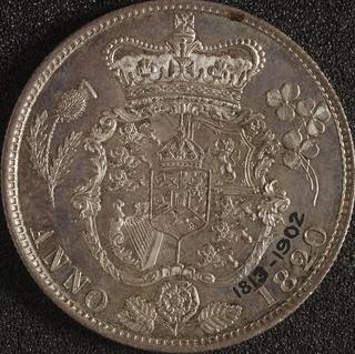 Half-Crown coin of George IV