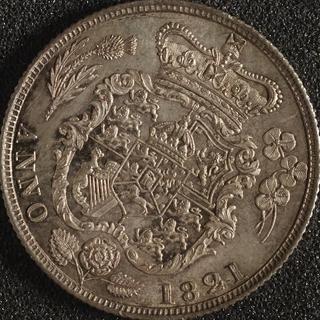 Shilling coin of George IV