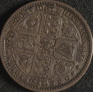 Florin coin of Victoria