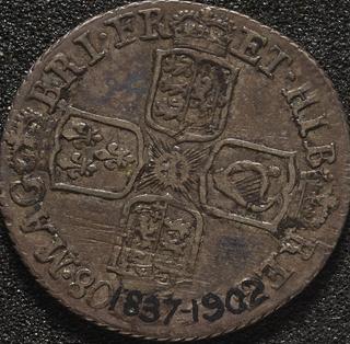 Shilling coin (Scotland) of Anne
