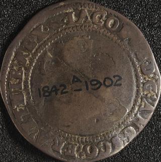 Shilling coin (Irish) of James I