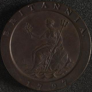 Twopence coin of George III