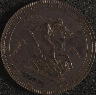 Crown coin of George III
