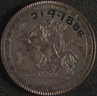 Crown coin of George III