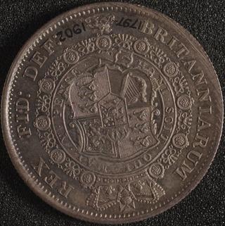 Half-Crown coin of George III