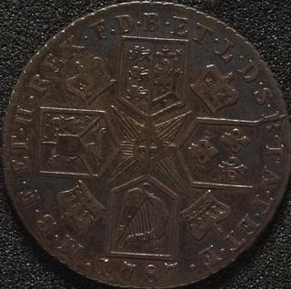 Shilling coin of George III