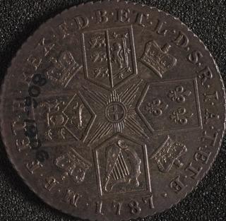 Shilling coin of George III