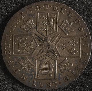 Shilling coin of George III