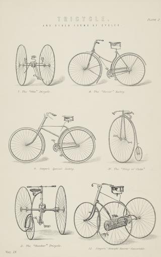 Tricycle, early form of cycle