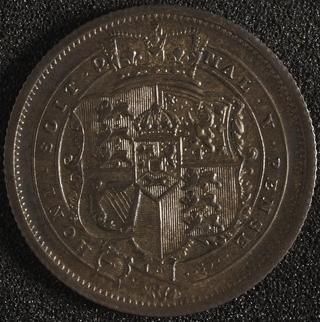 Shilling coin of George III