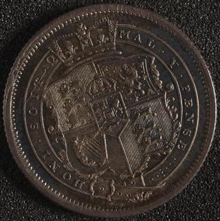 Shilling coin of George III