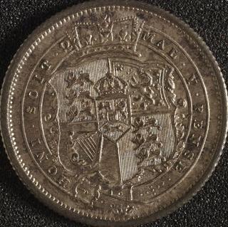 Shilling coin of George III