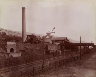 albumen photograph, Waun Lwyd Colliery