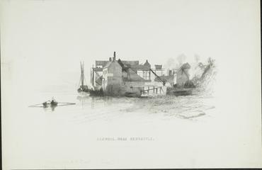 Print, etching. 'Benwell, near Newcastle'