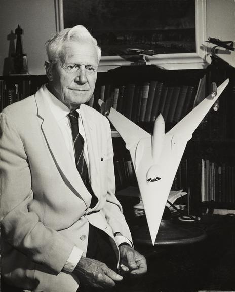 Portrait photograph by Ronald Franks FRPS: Sir Barnes Wallis