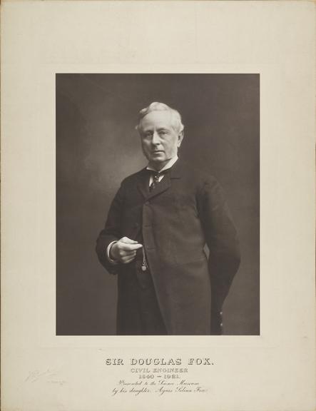 Portrait: Photograph of Sir Charles Douglas Fox