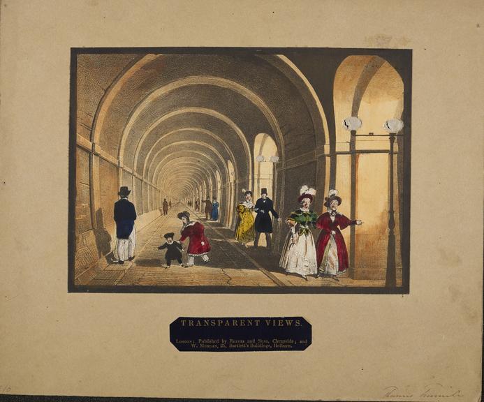 Print: Transparent Views [Thames Tunnel]