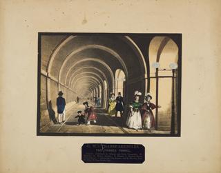 Print: G.W.'s Transparencies: The Thames Tunnel./ Published by Reeves & Sons