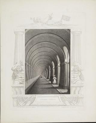 Print: Thames Tunnel./ Drawn by H. Winkles after Tombleson..; Published by Tombleson & Co.