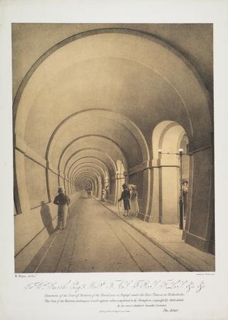 Print: [The Thames Tunnel] To Wm. Smith Esq.