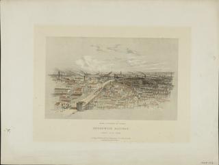 Greenwich Rly. Bird's eye View