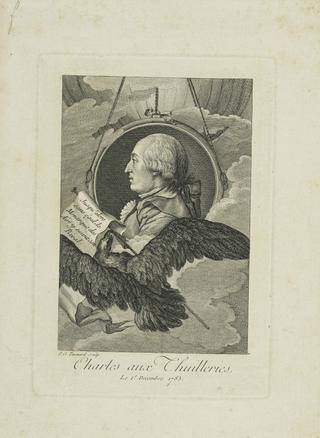 Charles Aux Thuilleries. le 1e December, 1783