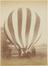 photograph. balloon being inflated. 1885-1890.