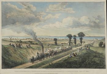 View of the Canterbury and Whitstable Railway... May 3rd, 1830