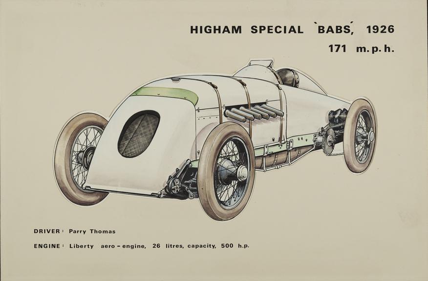 Mixed media illustration. Higham Special'Babs'