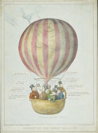 Descent of the Great Balloon