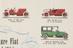 Poster. Detail from poster showing four of the 72 cars