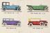 Poster. Detail from poster showing four of the 72 cars