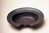 Lacquered wooden barber's shaving bowl, Japanese and Chinese