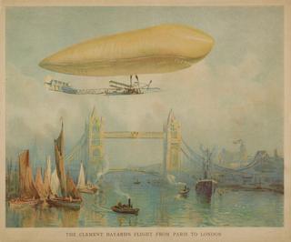 Clement Bayard's flight from Paris to London