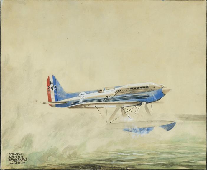 Watercolour painting by Stanley Orton Bradshaw