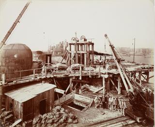 Photograph, gelatine silver 'Shaft no.2 general view of works'