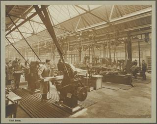 The Cunard Line. War Work - Building Aeroplanes at Aintree, Liverpool