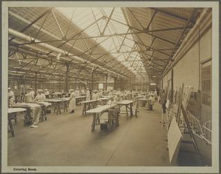 The Cunard Line. War Work - Building Aeroplanes at Aintree, Liverpool