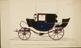 Design for a Dormeuse Chariot carriage