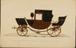 Design for a Dormeuse Chariot carriage