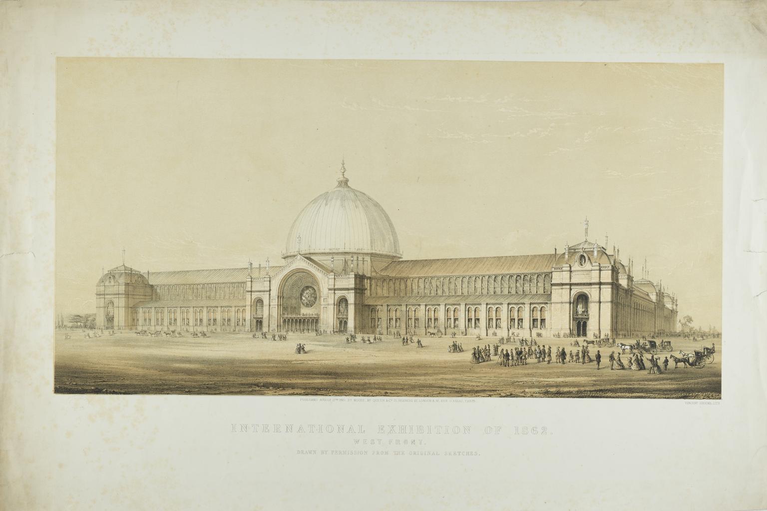 International Exhibition of 1862:   West front