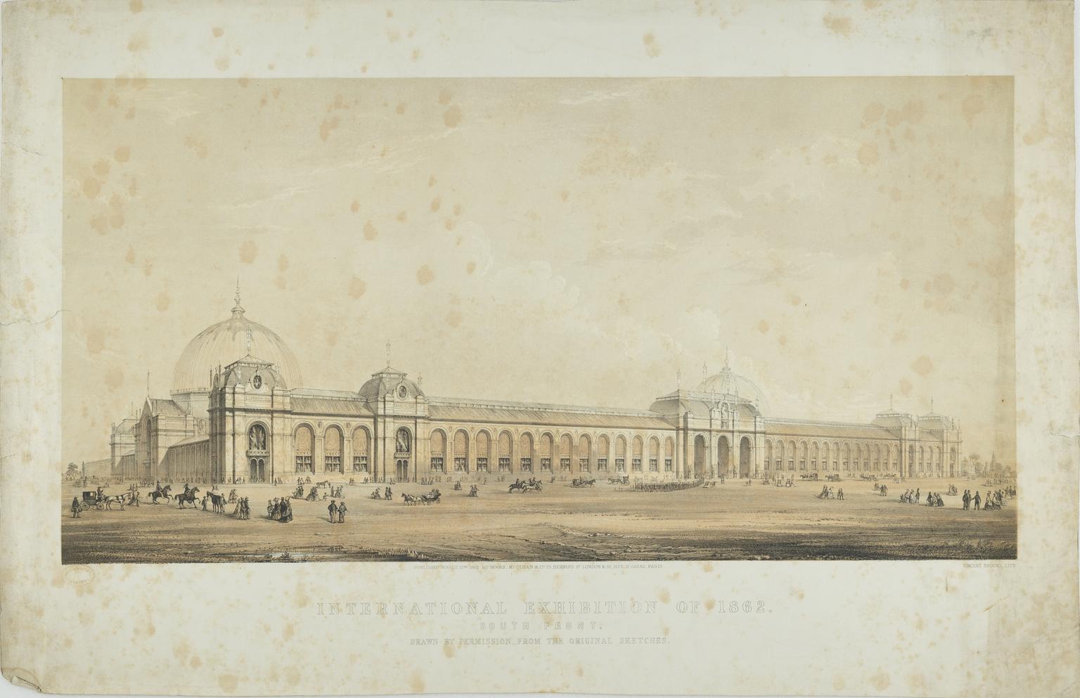 International Exhibition of 1862:   South front