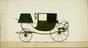 Design for a Dress Chariot carriage