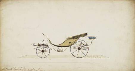 Design for a George IV Phaeton carriage