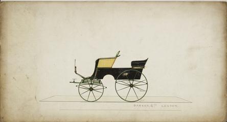 Design for a Demi Mail/Stanhope carriage