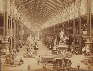 Photograph, Interior of International Exhibition