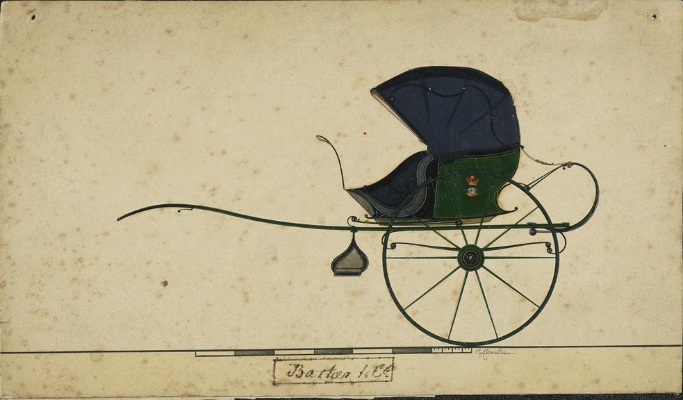 Design for a Cabriolet carriage